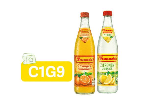 Frucade Orangen- oder Zitronenlimonade
