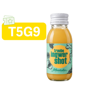 Traube Ingwer Shot